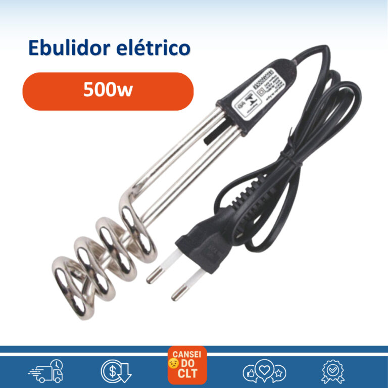 Ebulidor Elétrico Aquecedor de Água Ferve Rápid