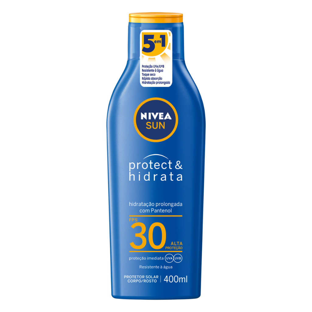 Protetor Solar Nivea Sun Protect E Hidrata Fps 30 400ml original
