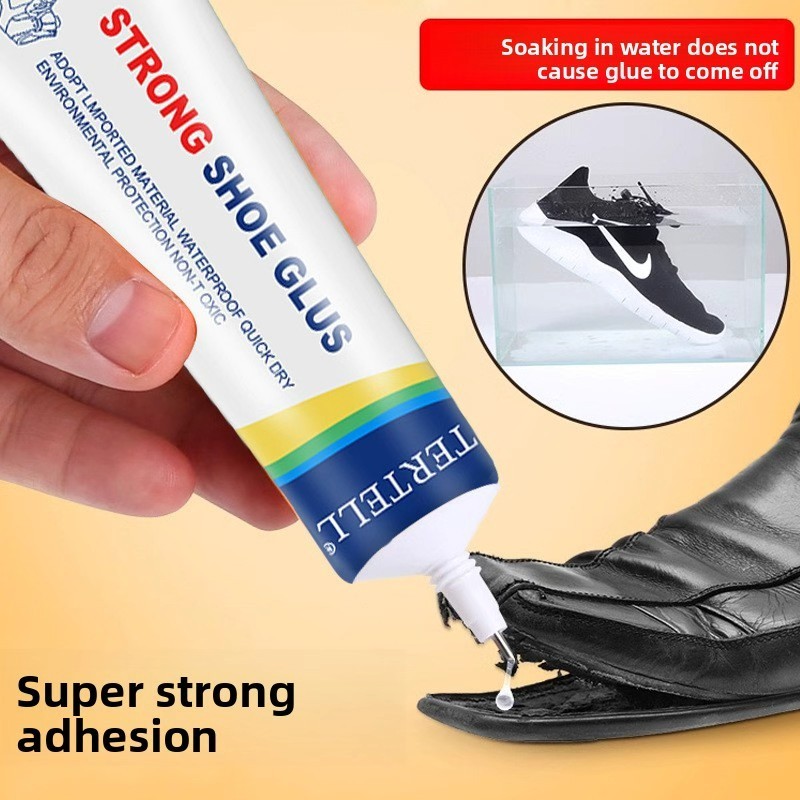 Cola adesiva forte para sapatos – para reparação de calçado, soluções de reparação duradouras para s