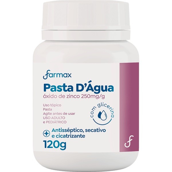 Pasta D Água Com Glicerina Pote 120G – Farm