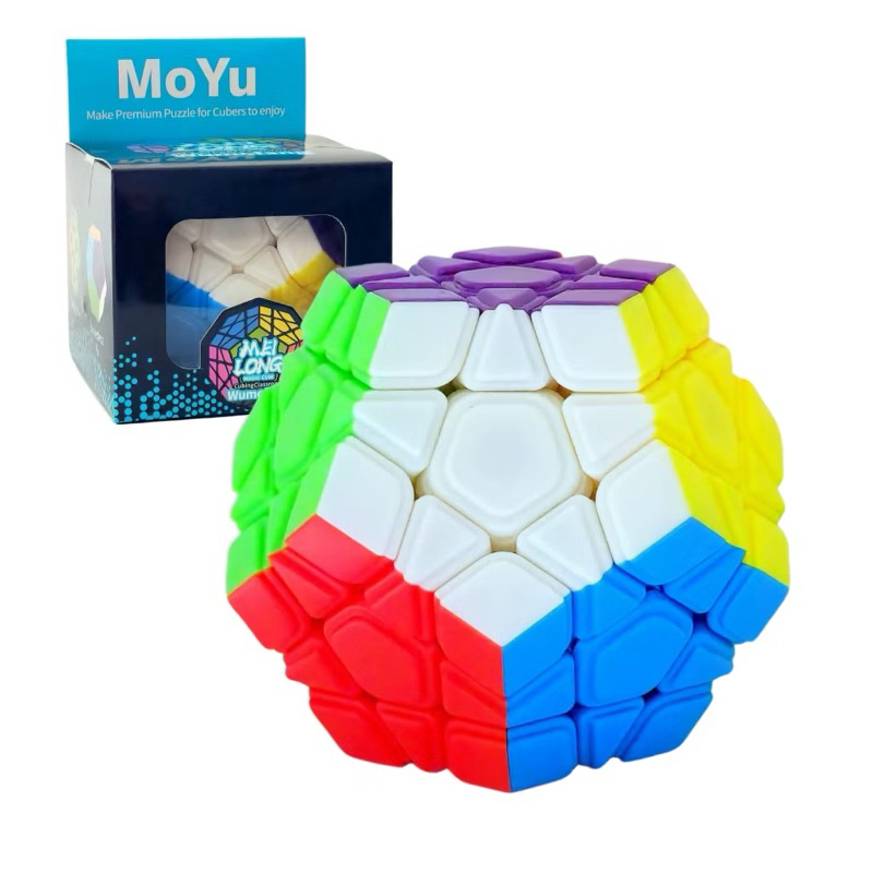 Cubo Mágico Megaminx MOYU QIYI  Profissional, Dodecaedro (12 Lados)