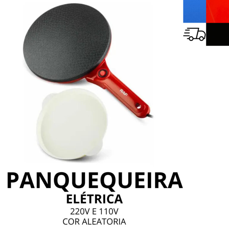 Panquequeira elétrica 220v e 110v Com Proteção 