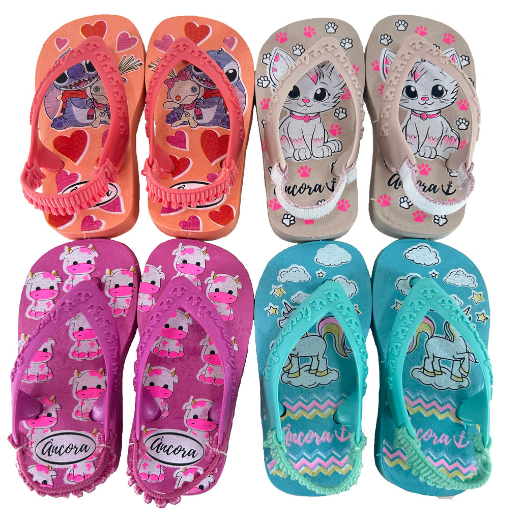 BEBÊ Chinelo Menina 650 KIKIVE