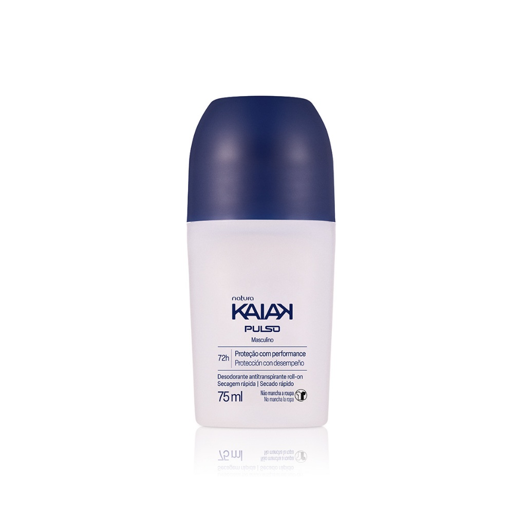 Natura Desodorante Antitranspirante Roll-on Kaiak Pulso/Urbe/Aero Masculino