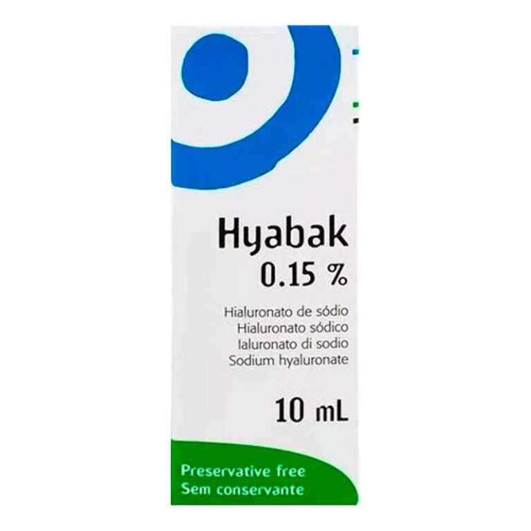Hyabak Colírio Frasco Com 10ml 300gotas
