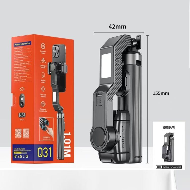 Q31 Gimbal Estabilizador Selfie Stick TriPod Sem F