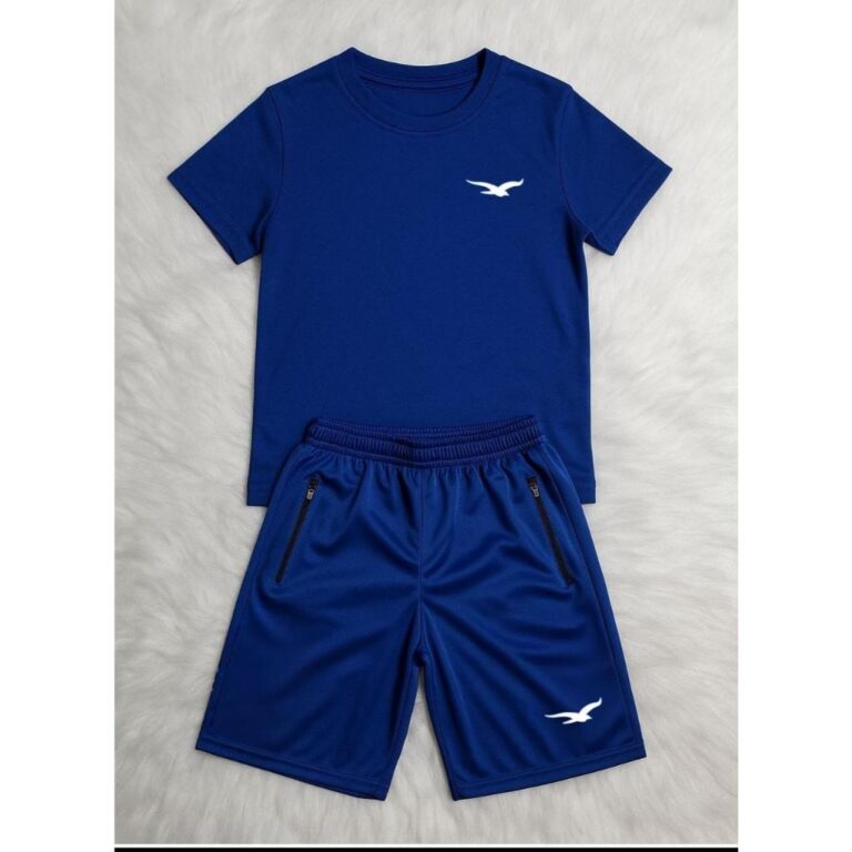 Camiseta E Bermuda Infantil Juvenil Com Bolsos 04 