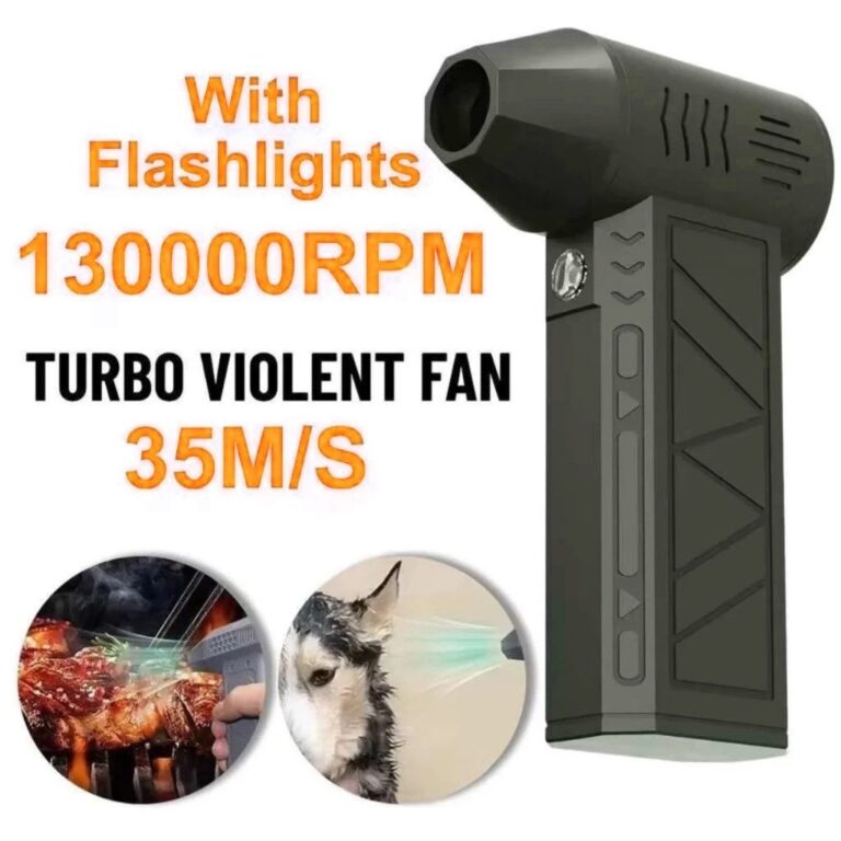 Soprador Turbo Portátil Ventilador Jato Alta Pot�