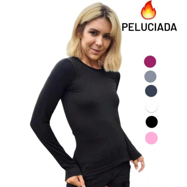Blusa Feminina Térmica Peluciada Segunda Pele Man