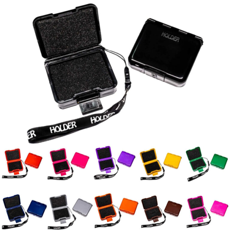 Mini case bolsinha de plástico com espuma Holder 