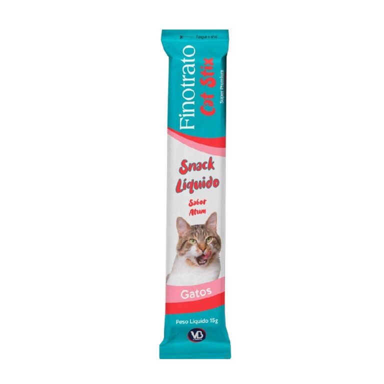 Petisco Finotrato Cat Stix Gatos Adultos Sabor Atu