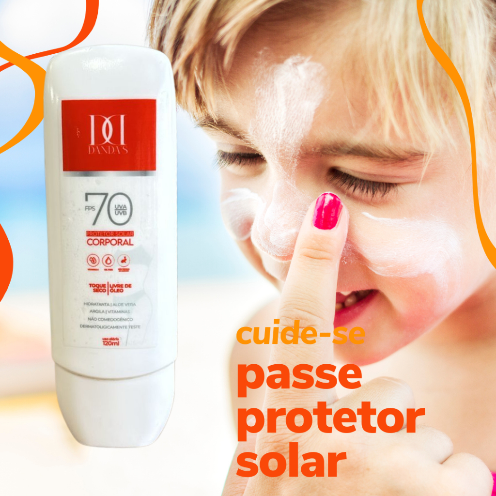 KIT PROTEÇÃO TOTAL USO DIARIO PELE + CABELO PROTETOR SOLAR + PERFUME CAPILAR HIDRATANTE