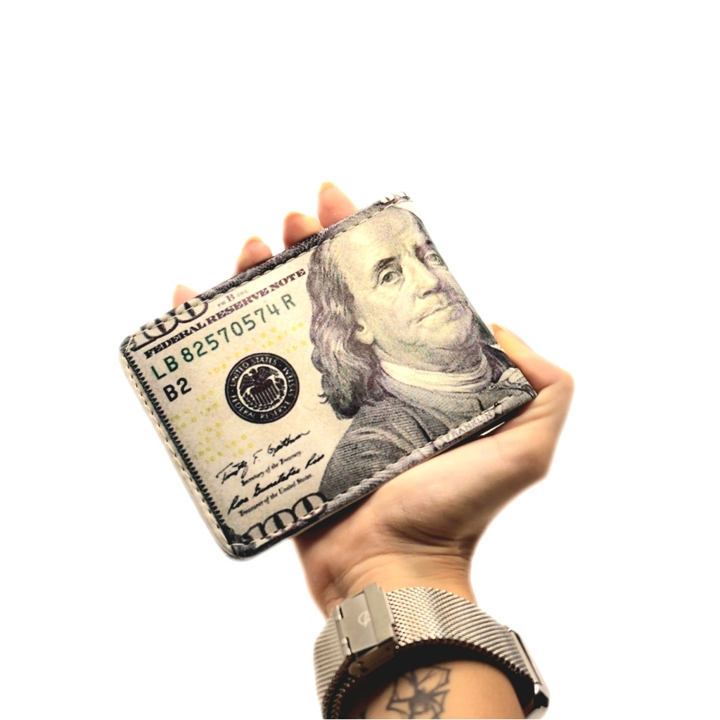 Carteira Masculina Couro Sintético PREMIUM Minimalista Elegante Compacta Presente Moderno