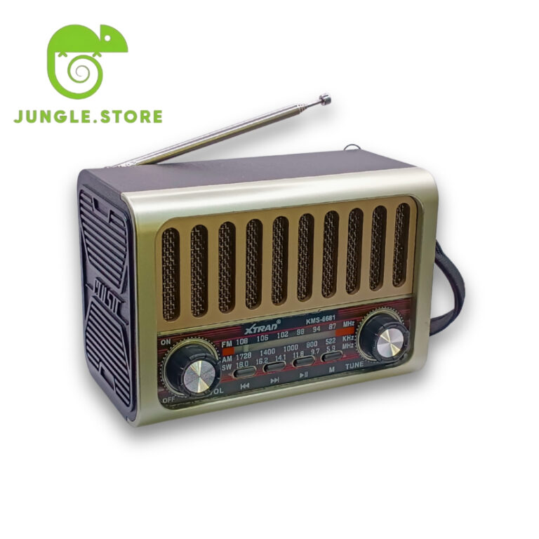 Rádio Retrô bluetooth Caixa de Som Portátil Car