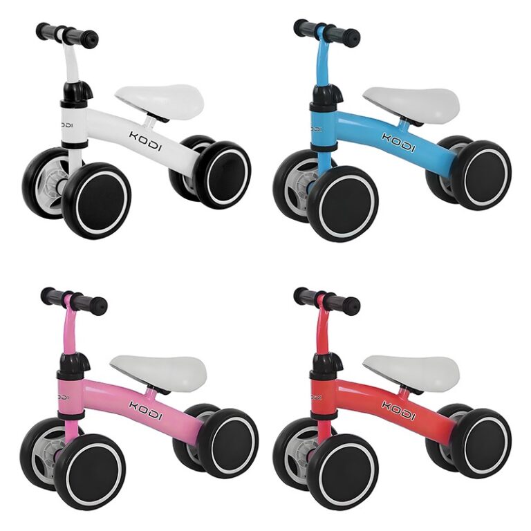 Andador/Bicicleta de Equilíbrio 4 Rodas Sem Pedal