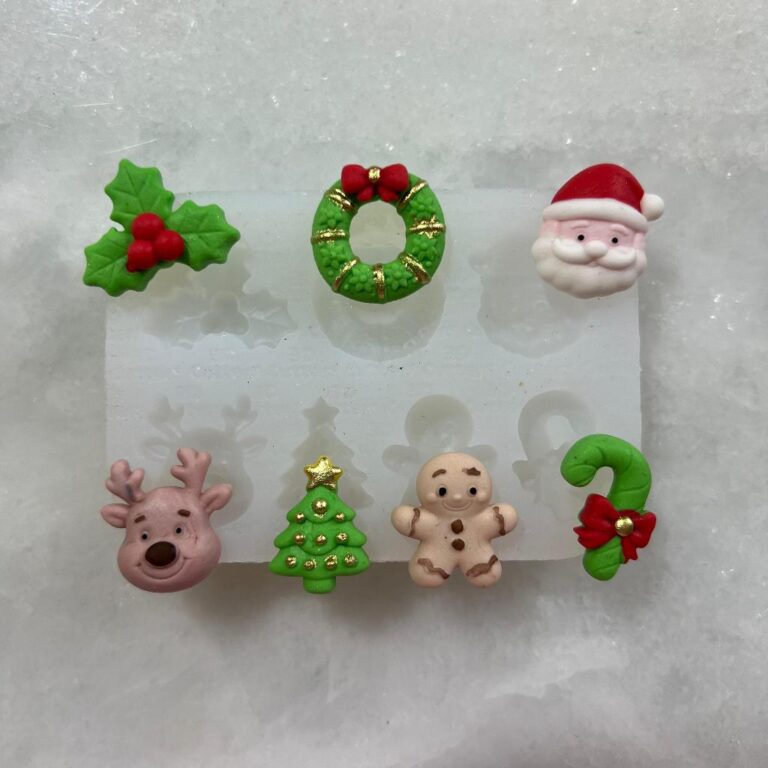 Molde de Silicone para Aplique de Artesanato ̵