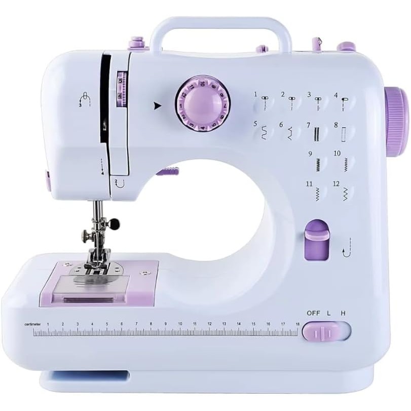 Mini Máquina de Costura Portátil Elétrica   Ideal para Reparos Rápidos, Ajustes e Costura Criativa c