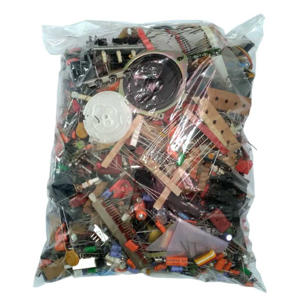 Pacote de Componentes Eletrônicos Diversos 1Kg