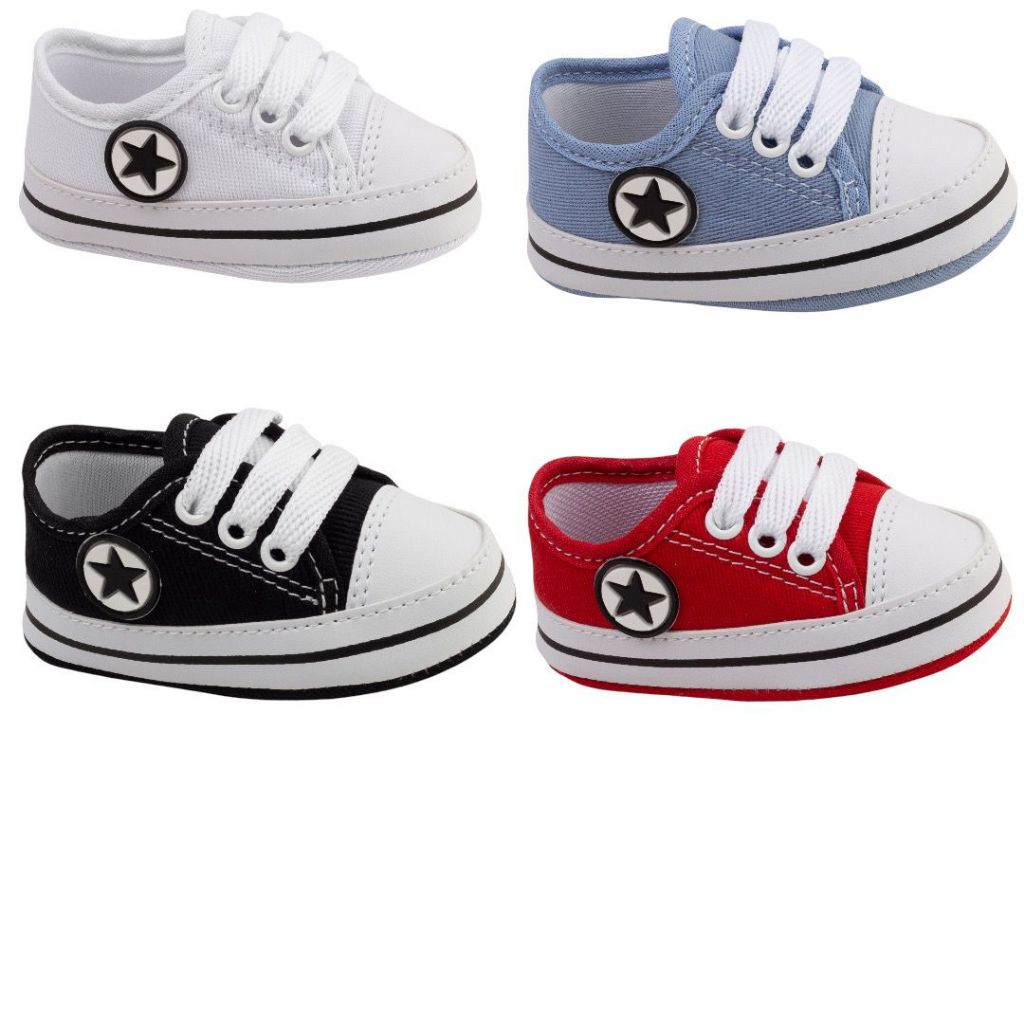 Tênis para bebê menino e menina Unisex