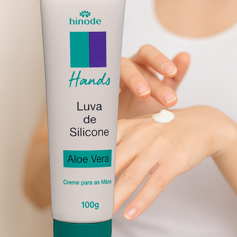 Luva Silicone Hands 100g Creme Para Mãos Máscara