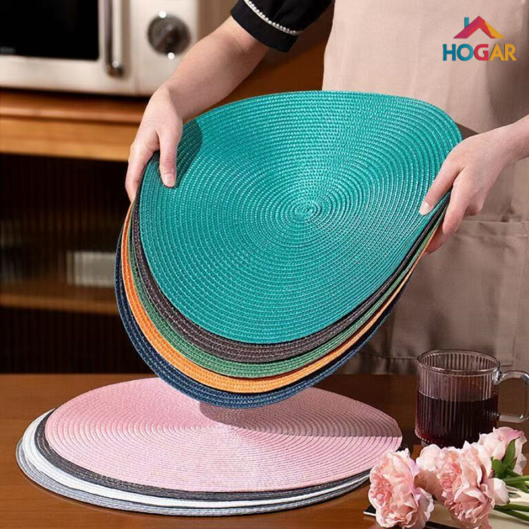 Kit 6 Peças Sousplat Redondo Mesa Posta Jantar Ch