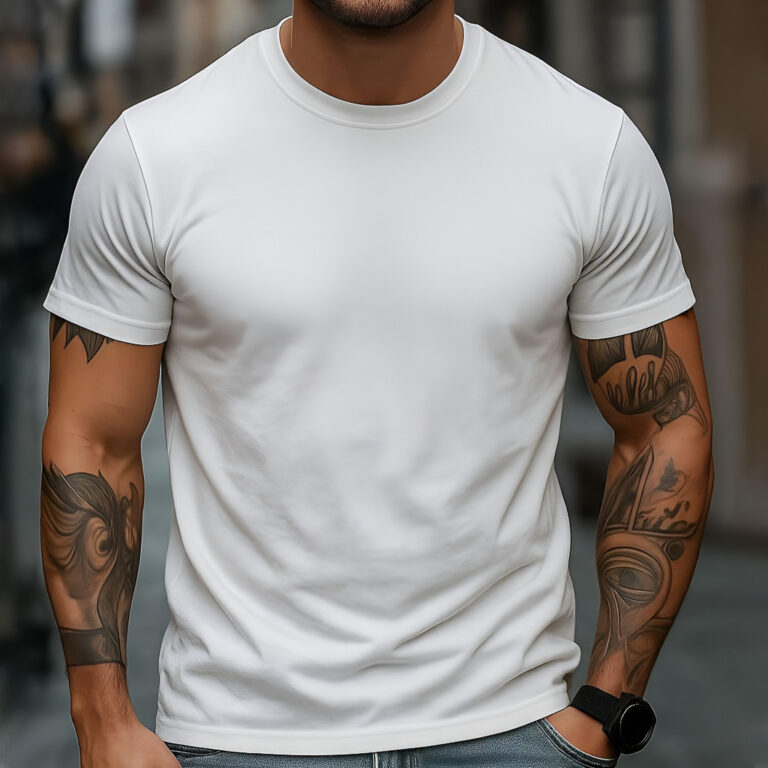 Camiseta Masculina Básica 100% Algodão Casual Pa
