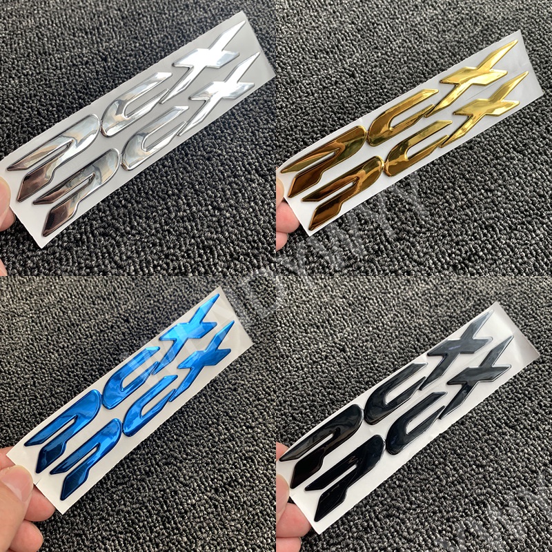2 Pçs 3D PCX Carta Emblema Decalque Tanque Roda Adesivo Para Honda PCX125 PCX150 125 150 Decoração D