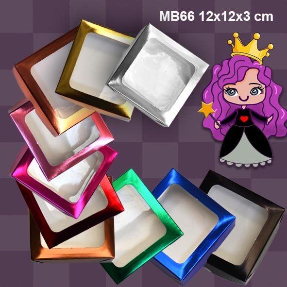 Embalagem MB66 com Visor em papel Laminado Colorid