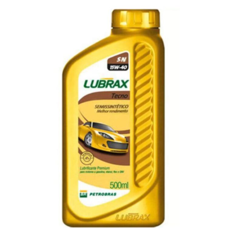 Óleo Motor Lubrax 15w40 Api Sn Tecno 500ml