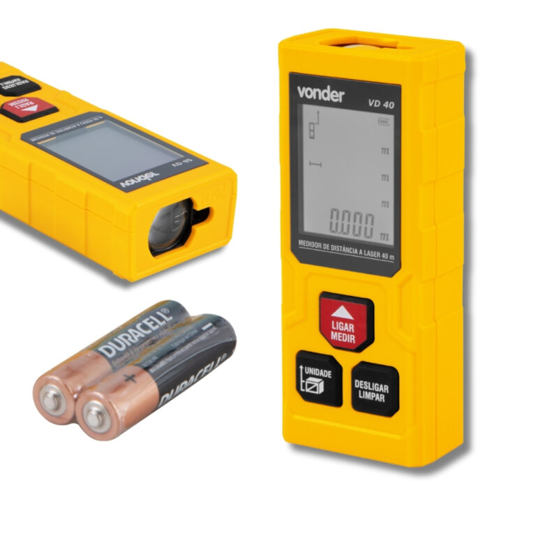 Trena Medidor De Distância A Laser até 40m VD40 