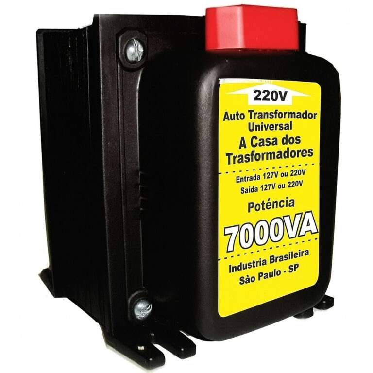 Auto transformador 7.000 VA Tomadas – 127/22