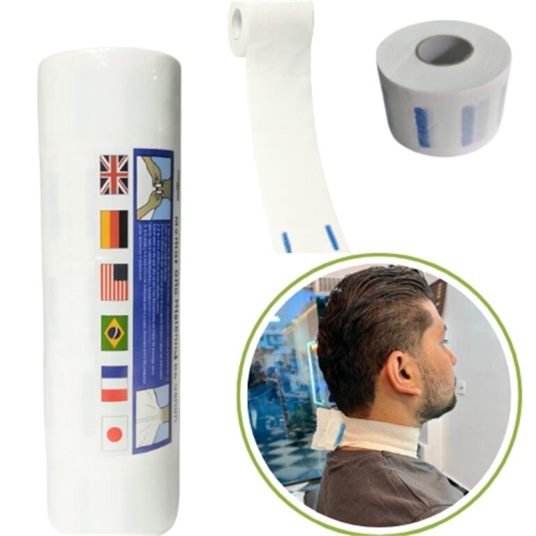 Gola Higiênica Descartável Pescoço Barbearia Br