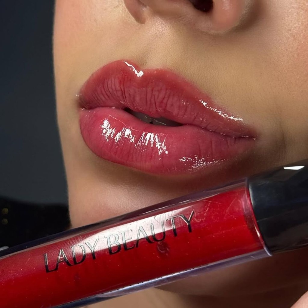 Lip Gloss Volumoso Efeito Preenchimento Labial Aumenta a Boca Com Acido Hialurônico – Lady Beauty