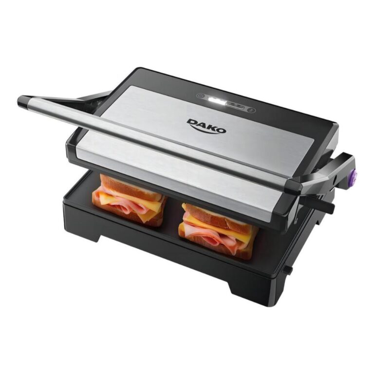 Sanduicheira 2 em 1 Dako Elétrica Função Grill 