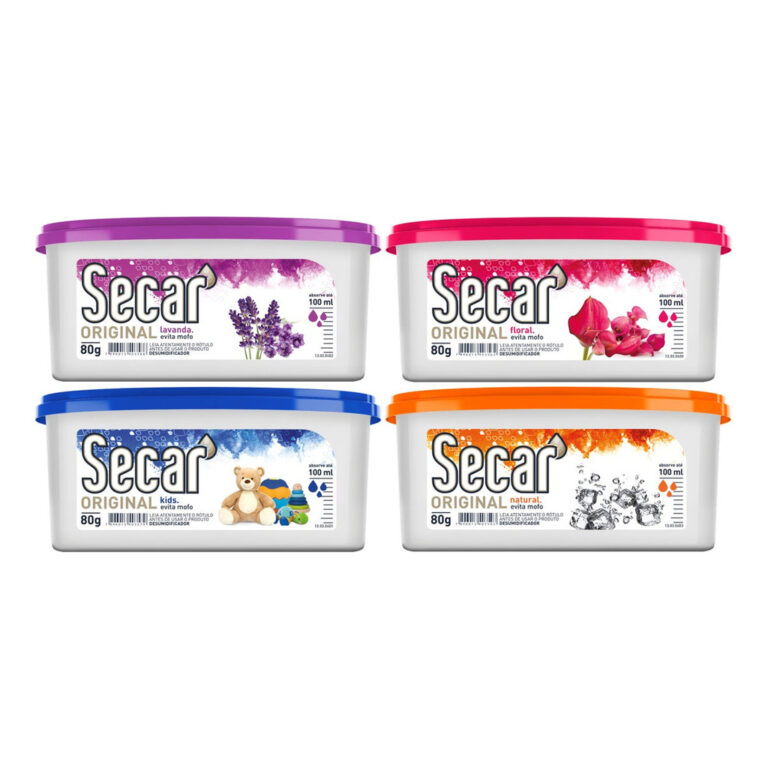 Kit C/ 4un Anti Mofo Secar 80g – Desumidific