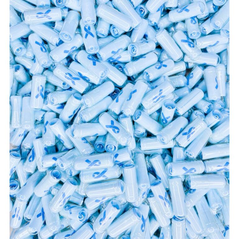 Cápsulas com mensagem motivacional novembro azul 