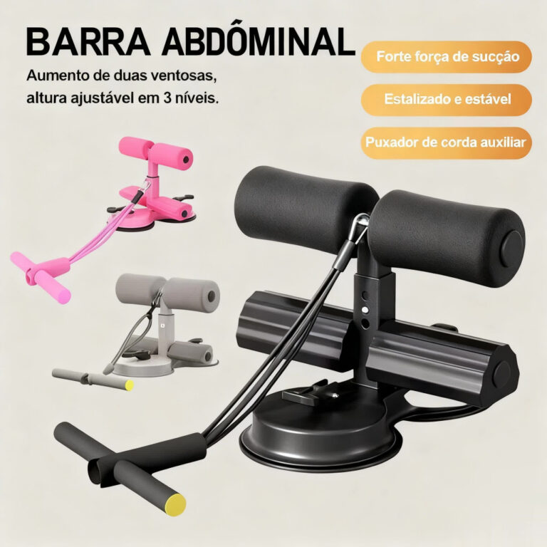 HEROI unissex ventosa  Barra Abdominal , 3 Níveis