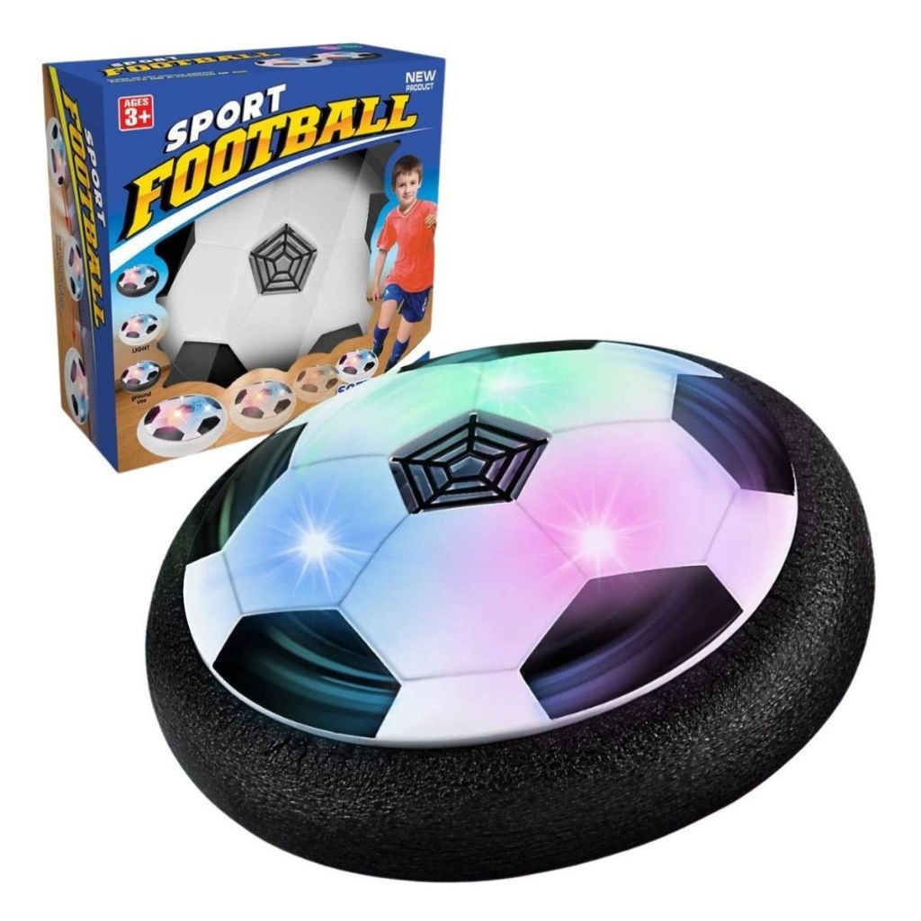 Bola De Futebol Elétrica Flutuante Para Crianças Jogos Esportivos Indoor LED Kid Brinquedo Menino