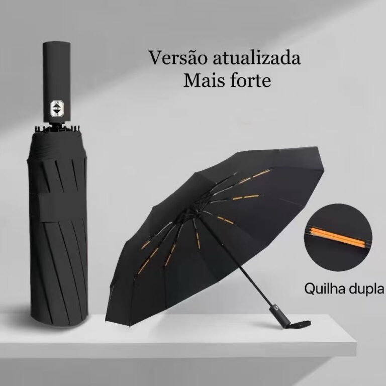 Guarda-Chuva Automático Resistente ao Vento ̵
