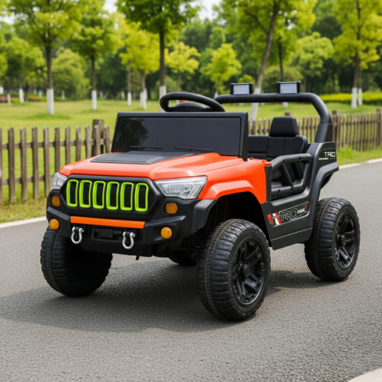 Carro Carrinho Jipe Infantil 12V Com Luzes Som USB