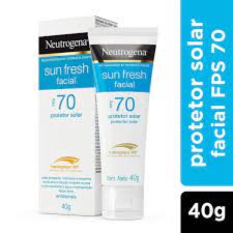 Protetor Solar Facial Neutrogena Sun Fresh FPS 70 