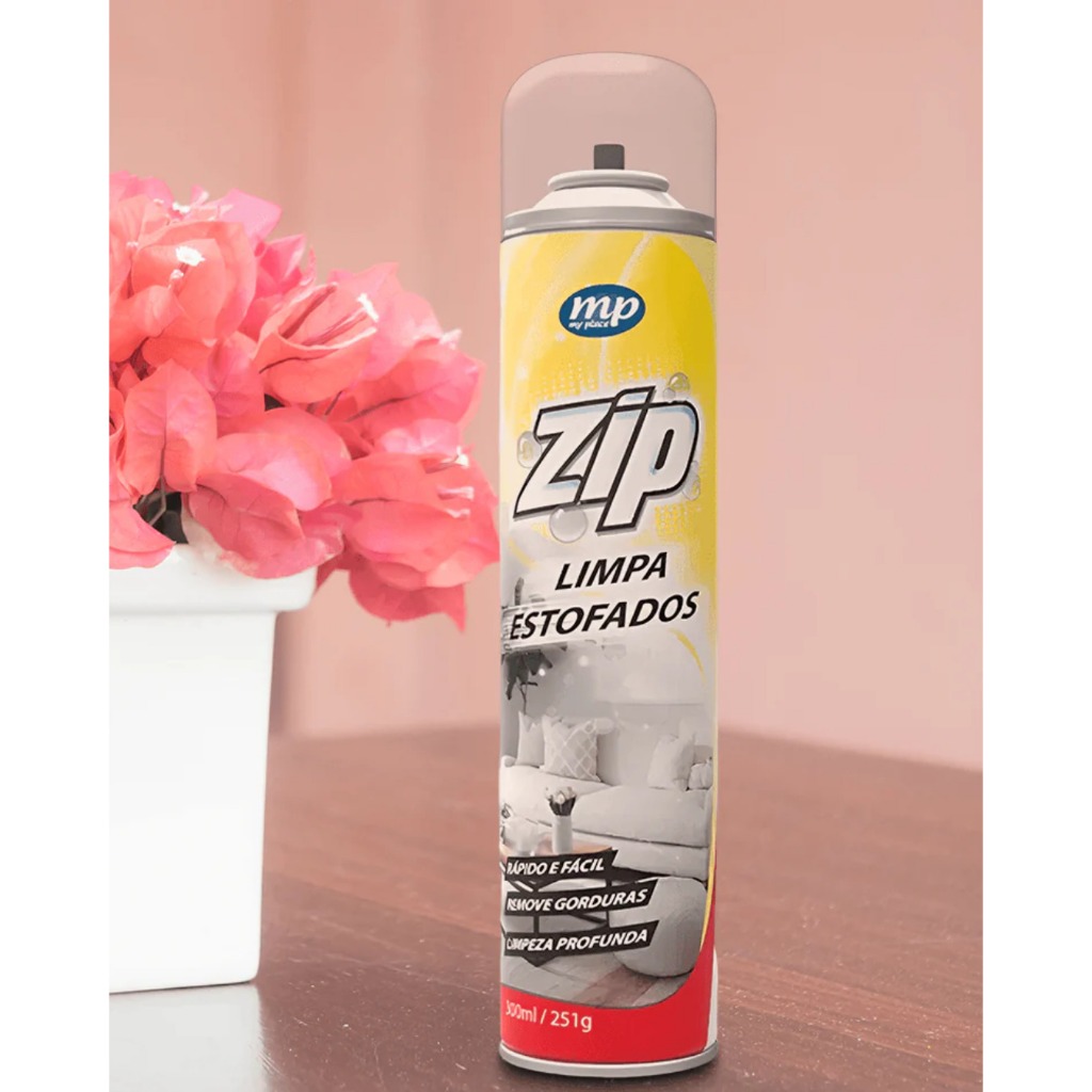Limpa-Estofado Aerossol My Place Zip Clean Frasco 300ml