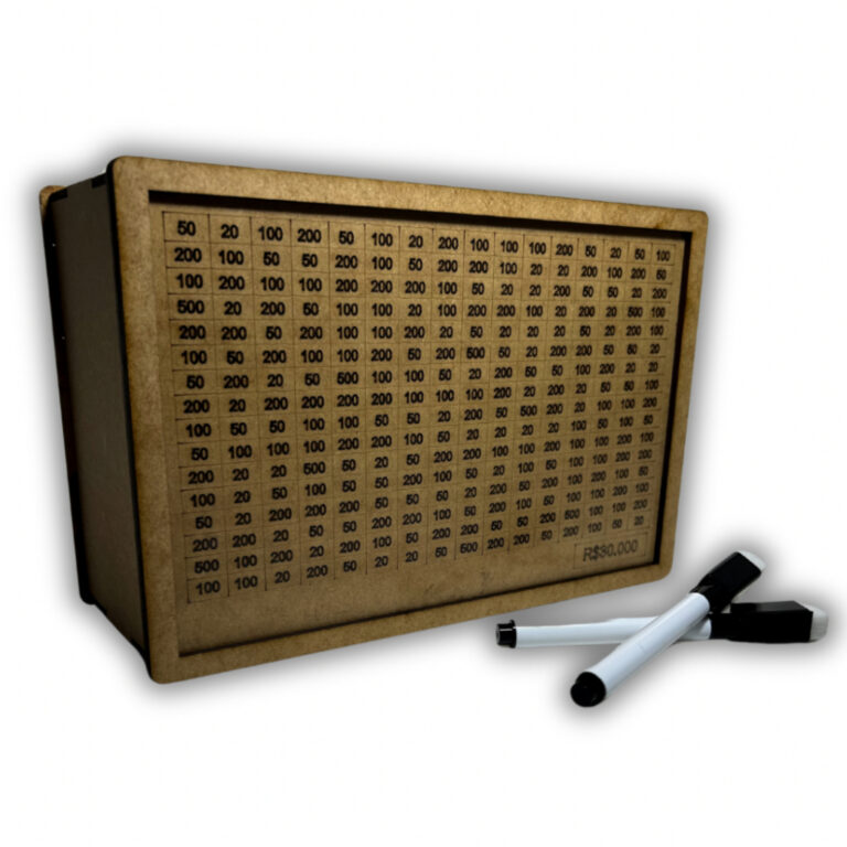 Cofre Desafio 1mil 5mil 10mil 20mil 30mil Caixa M�