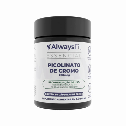 Picolinato de Cromo com 250mcg Dose Máxima- 60 C�