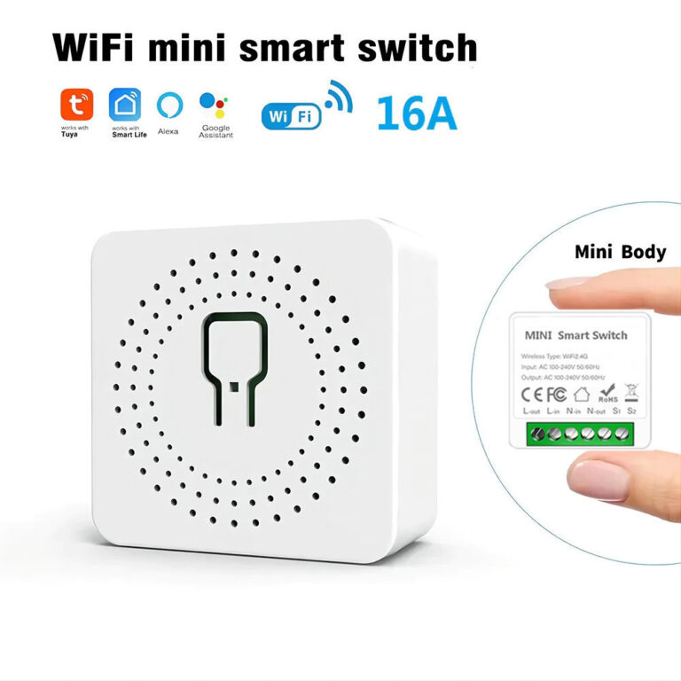 Módulo Interruptor Inteligente Tuya WiFi, Suporta