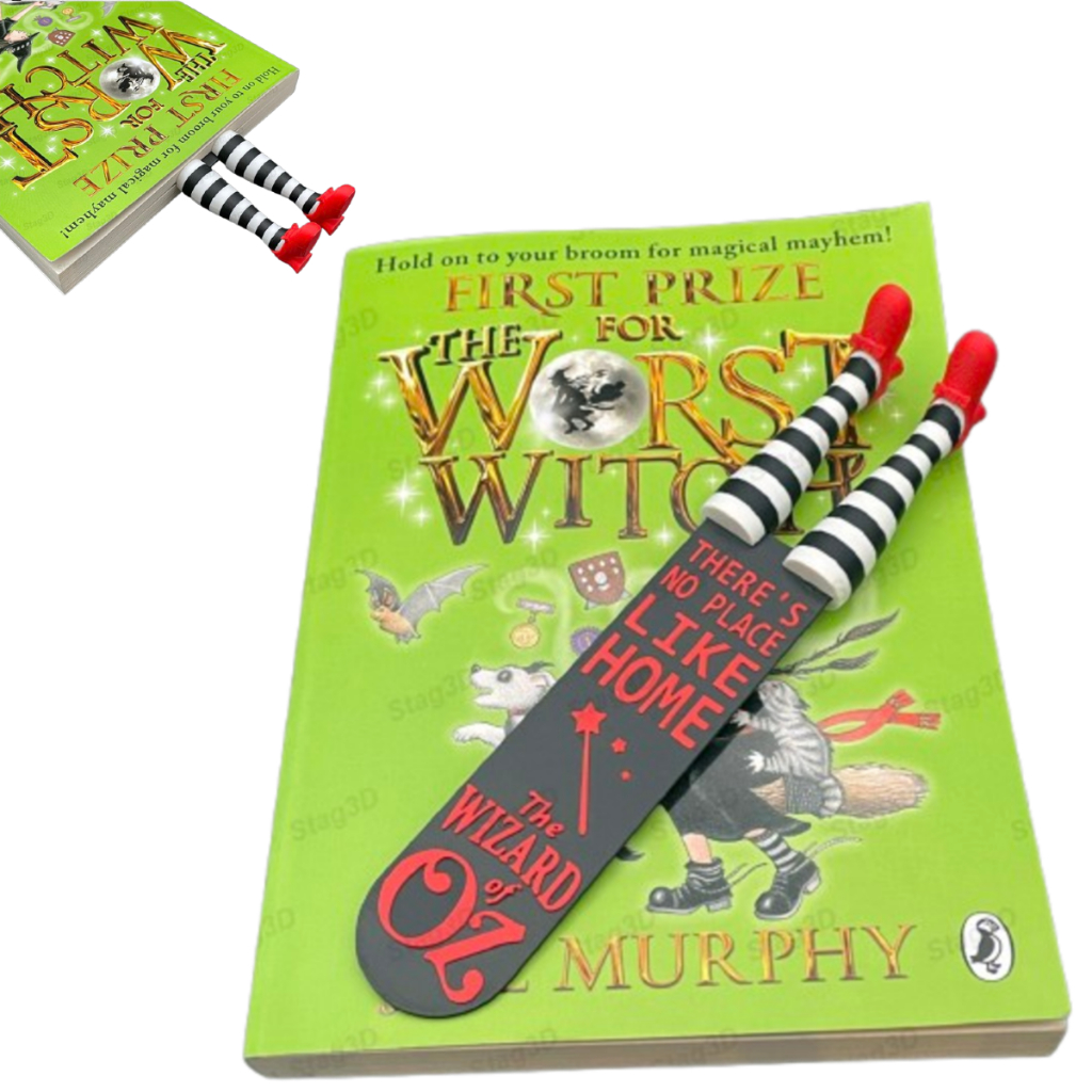 Marcador de Livro Alice l Magico de Oz l Decoração Geek Leitura Presente Fã