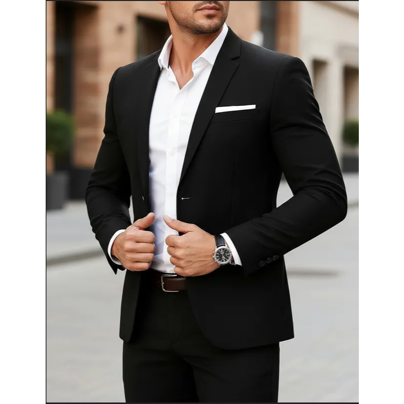 Blazer Masculino Slim Sport – Luxo e Conforto