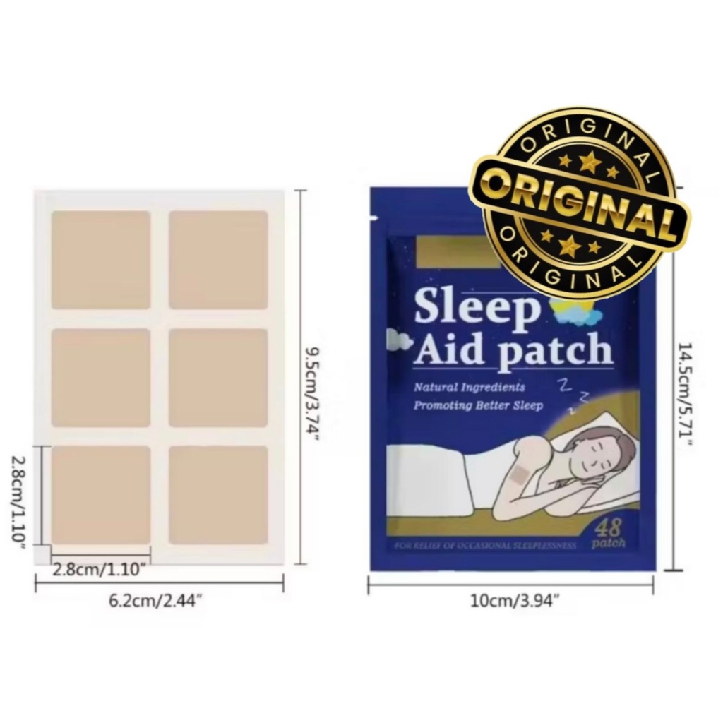Adesivo Relaxante Noturno | Patch Sono 96/144 unidades