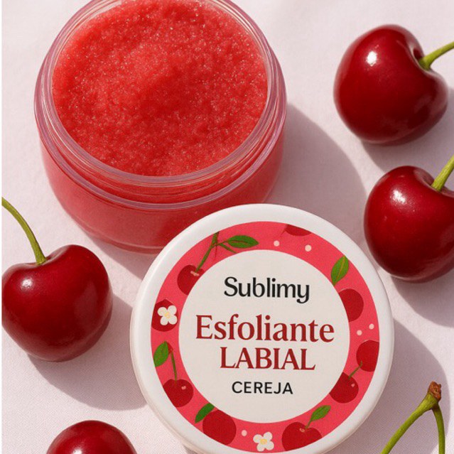 Esfoliante Labial Cerejas Lip Scrub – Vitami