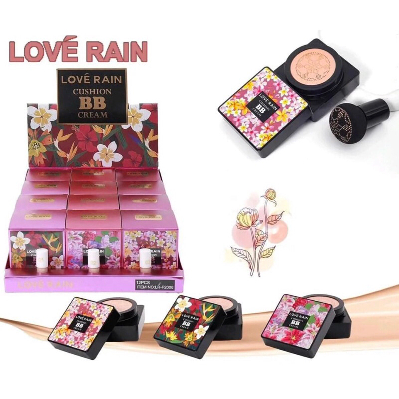 Base BB Cream Cushion /Corretivo com Esponja co Formato de Cogumelo  Base Clareador Maquiagem Creme